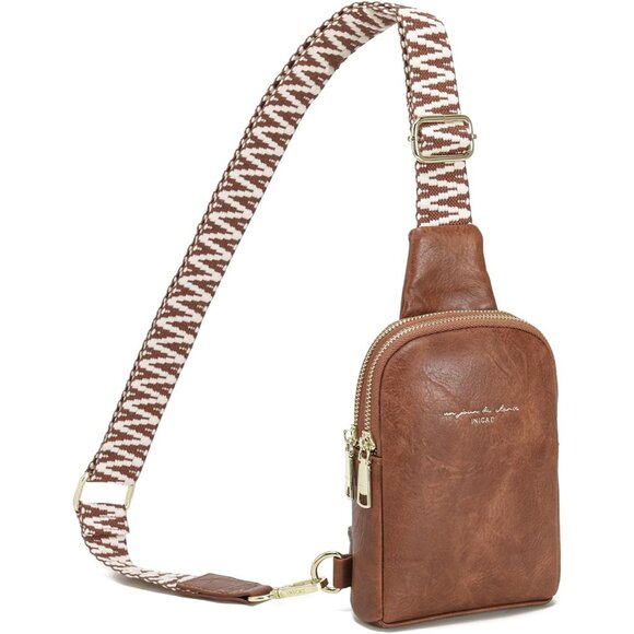 Travel Small Sling Bag Crossbody Bags Gifts for Women - brown